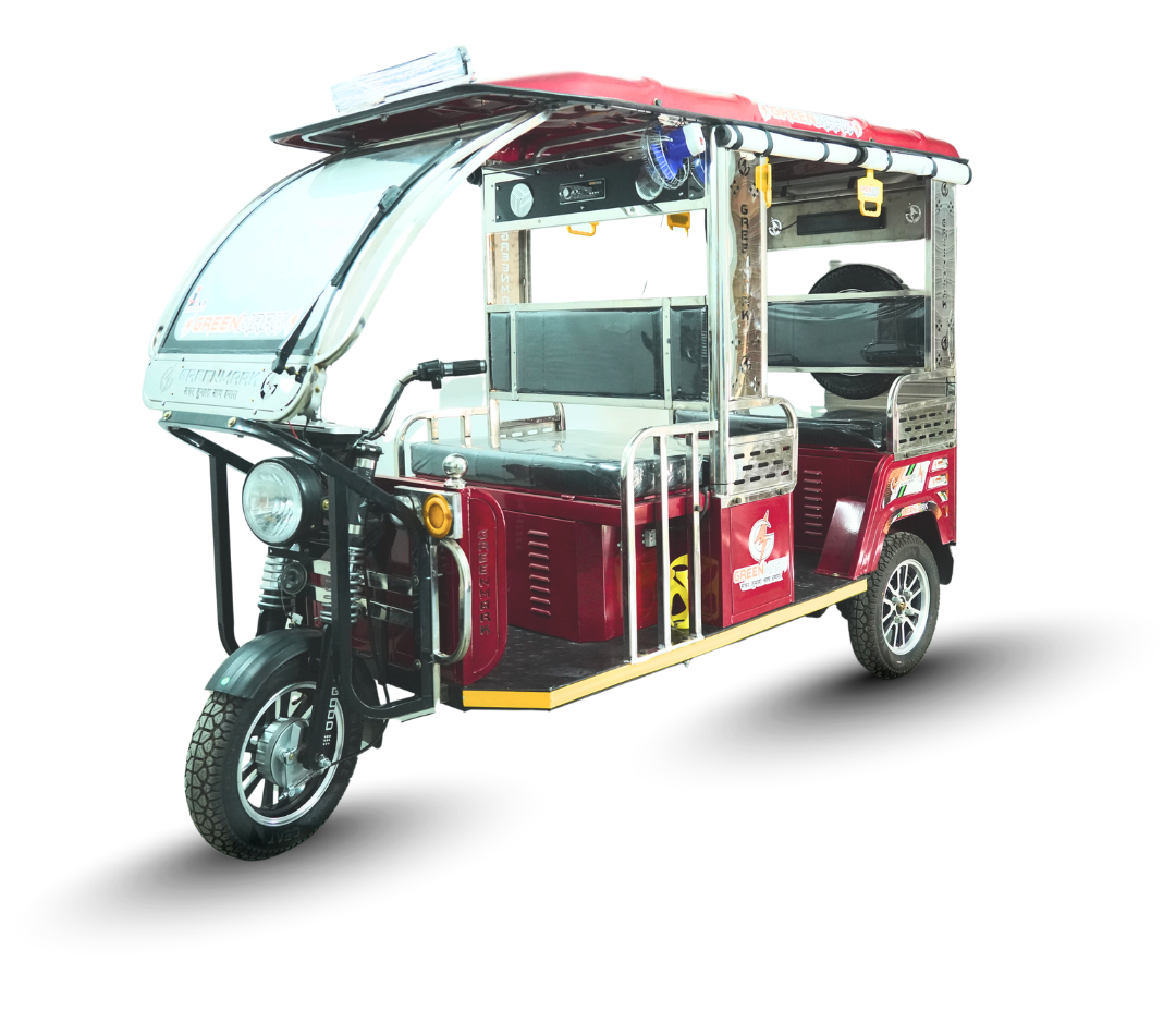 Greenmark passenger e-rickshaw